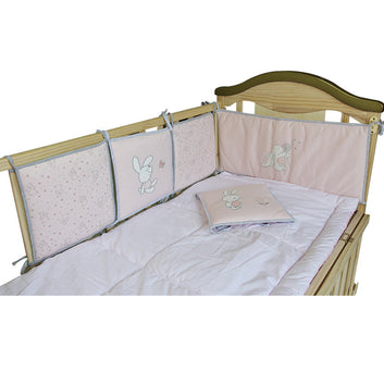 Embroidered Knitted Bed Fence Baby Products