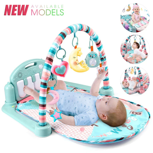 Baby Fitness Stand Music Play Gym Activity Toys
