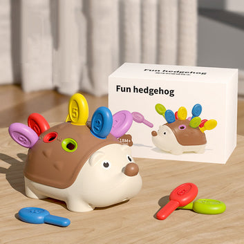Baby Montessori Hedgehog Toys