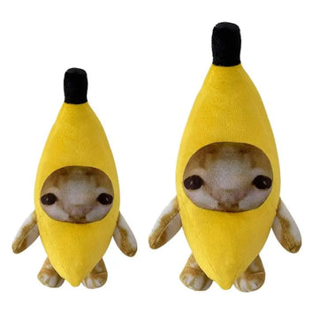 Banana Cat Plush Toy Stuffed Animal Crying Cat