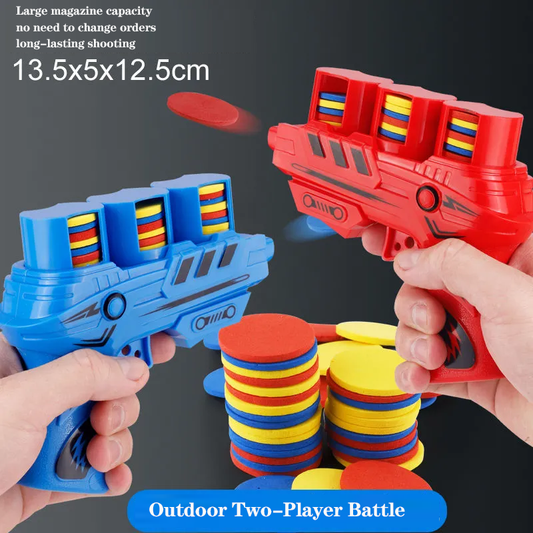 Children Fun Toys Flying Saucer Guns