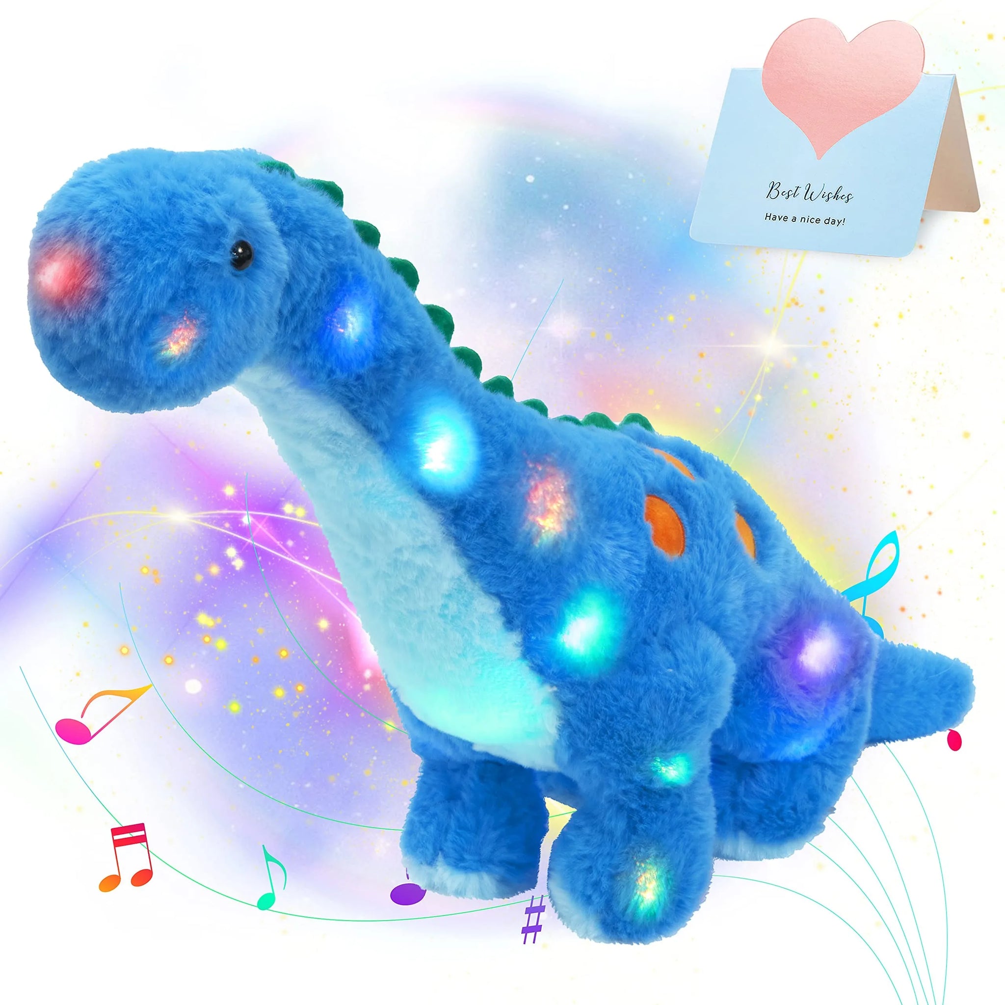 Dinosaur LED Light Musical Stuffed Toy