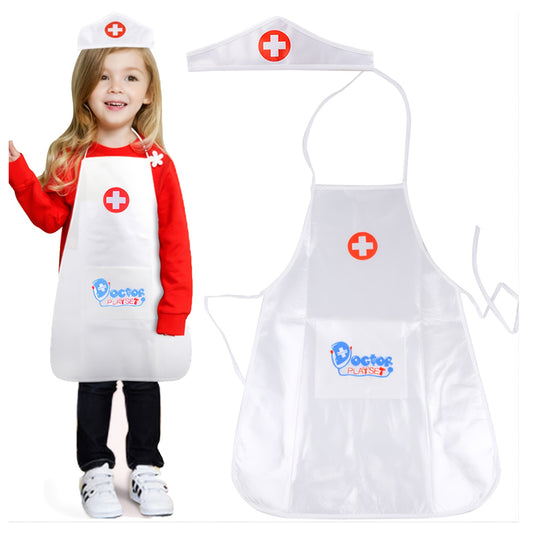 Doctors White Apron For Kids