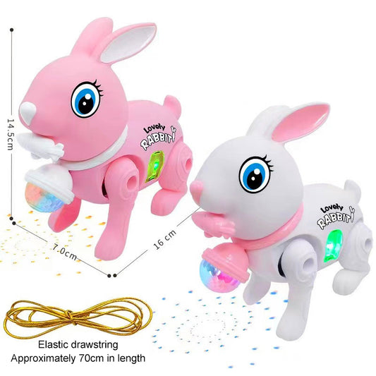 Electronic Walking Rabbit Toy For Kids