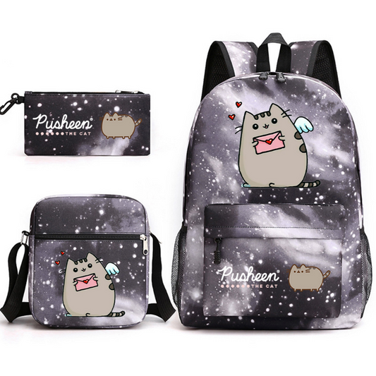 Kawaii Pusheen Cat Backpacks Cartoon