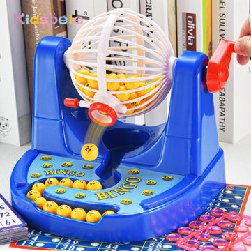 Children's Parent-Child Manual Lottery Number Ball Machine Toy