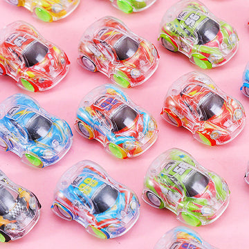 Mini Transparent Pull Back Car Toys