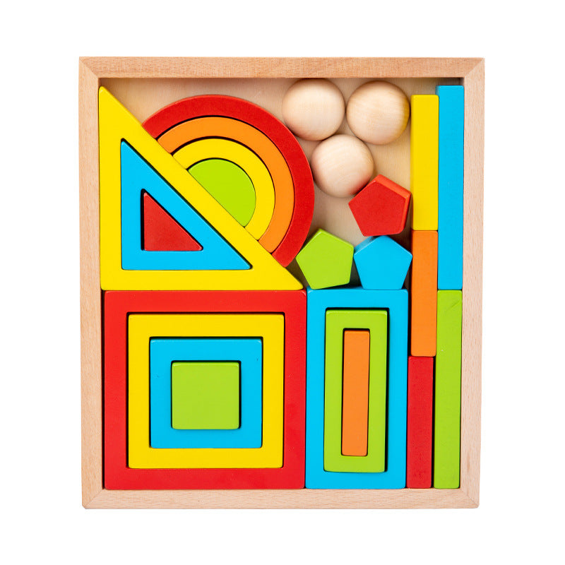 Montessori Rainbow Nesting Stacking Toys