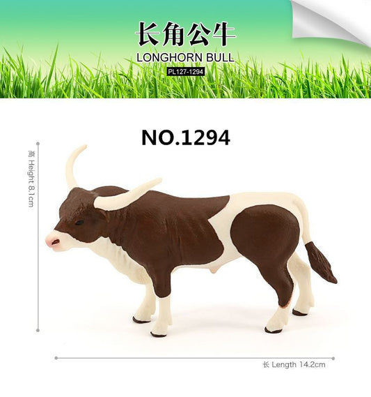 Animals Model Realistic Design Cattle Cow