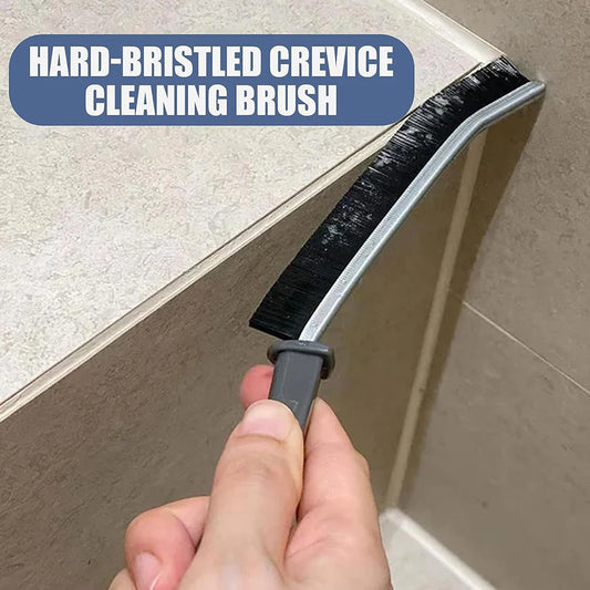 Hard-Bristled Crevice Cleaning Brush