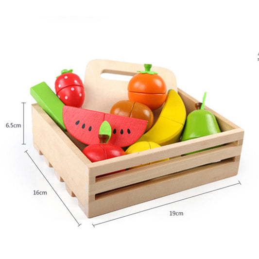 Simulation Kitchen Cutting Fruit Vegetable Set