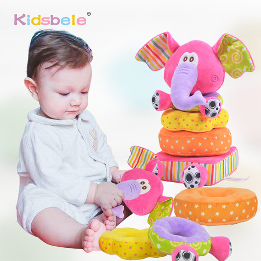Children Educational Baby Toys Soft Plush Mobile Rattles Toys