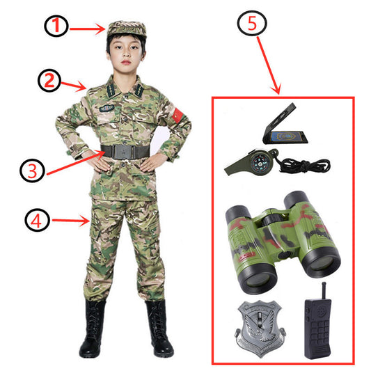 Soldier Costume Party Army Costume For Boys