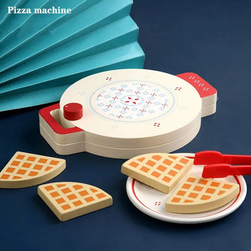 Toaster Coffee Mixer Waffle Maker Montessori Learning Toys