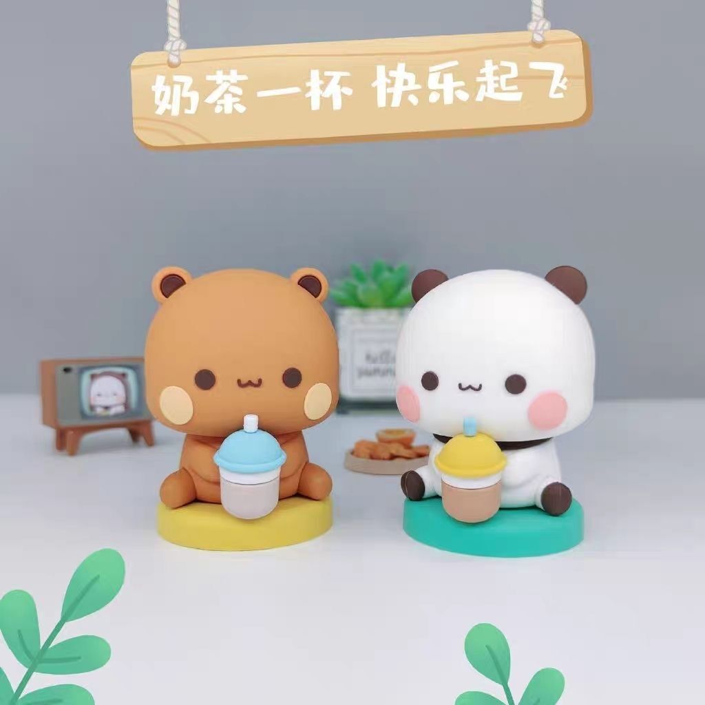 Bubu and Dudu Panda Kawaii One Two Panda Hobbies Cartoon toy
